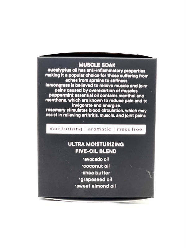 Men Bath Bomb ⚫ Black Hatchet - Muscle ⚫ Gift for Men