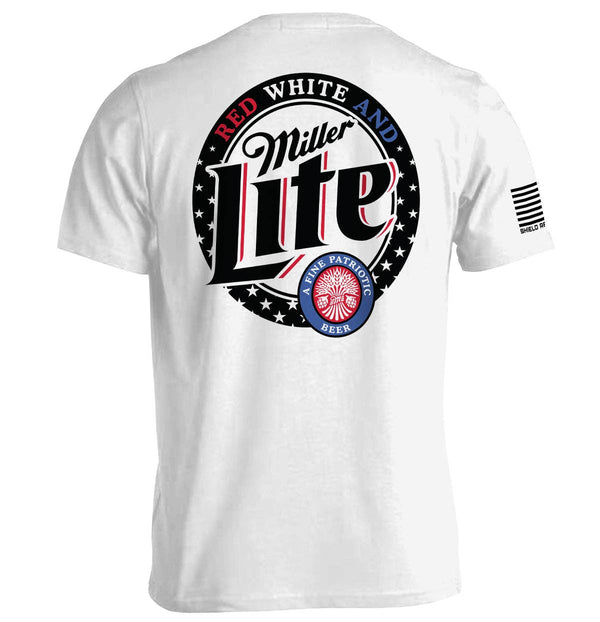 Red White And Miller Lite