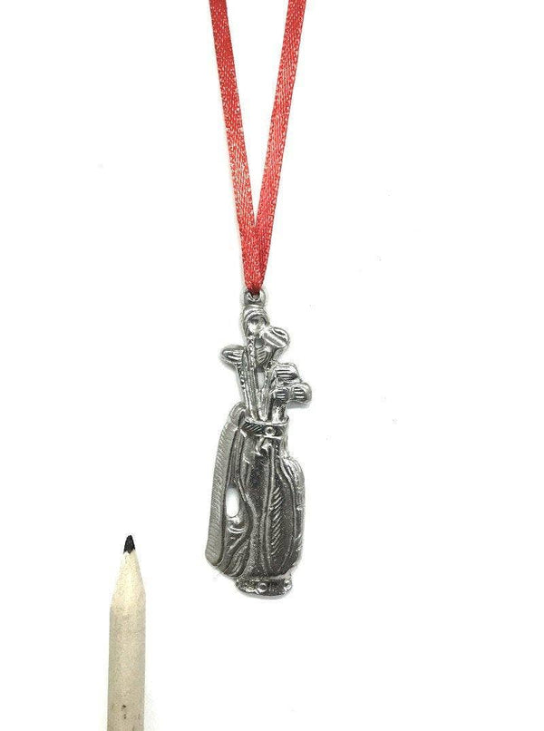 Golf Bag Christmas Ornament - Gift for Golfer