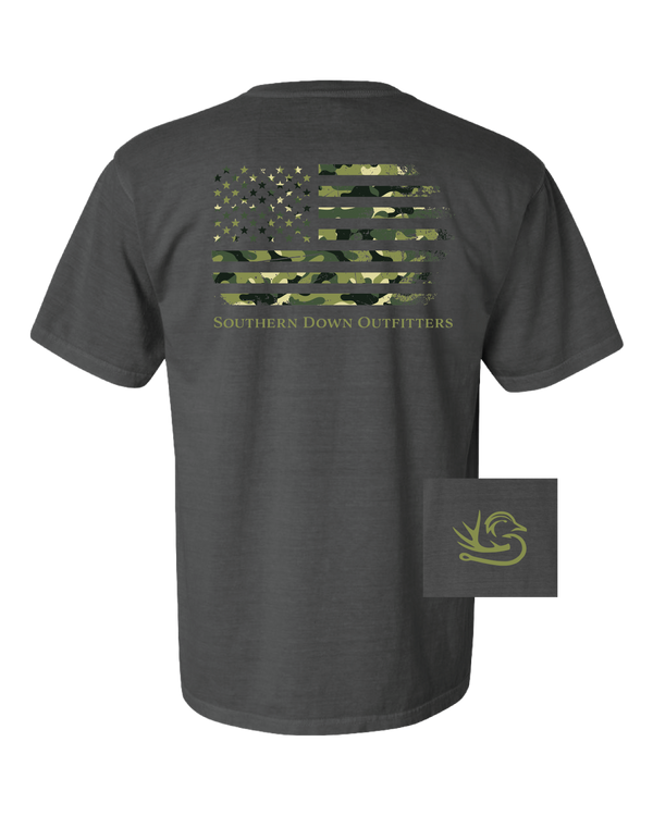 Camo Flag Tee
