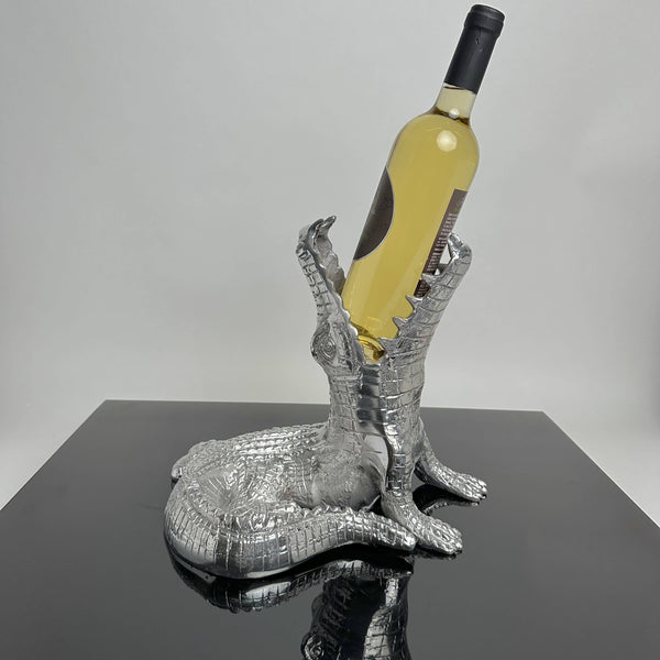 Crocodile Wine Bottle Holder