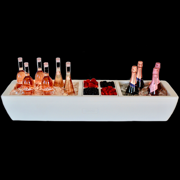 REVO Party Barge Cooler| Polar White | Made in USA