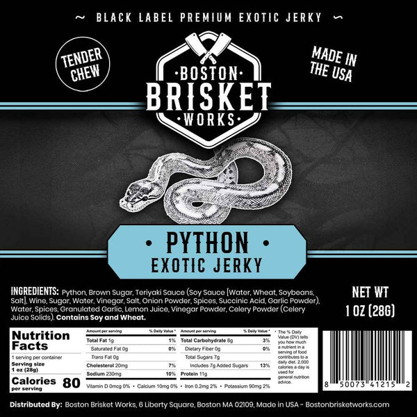 Exotic Jerky "Python Jerky"