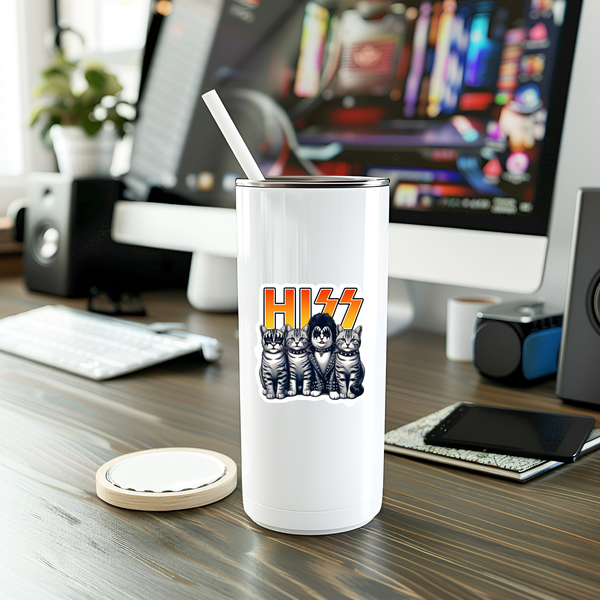 Funny Rocker Cats Sticker | Laptop Sticker | Vinyl Sticker