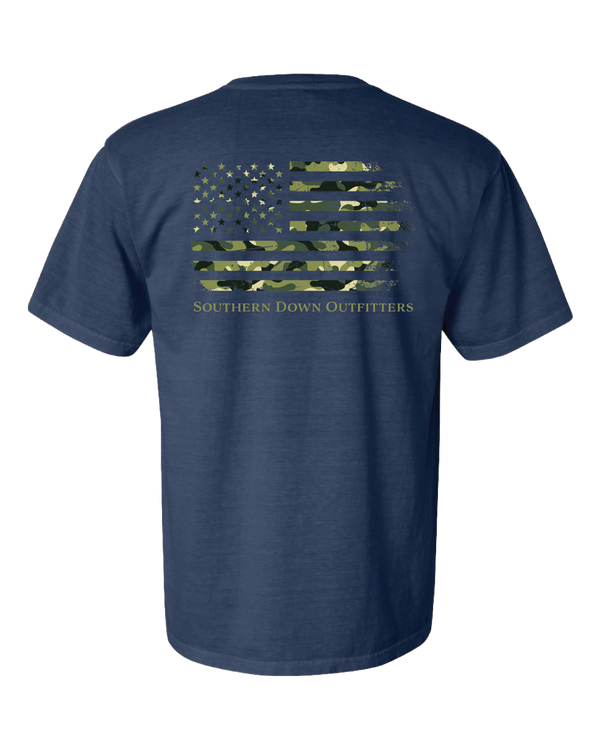 Camo Flag Tee