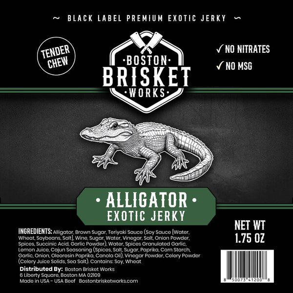 Exotic Jerky "Alligator"