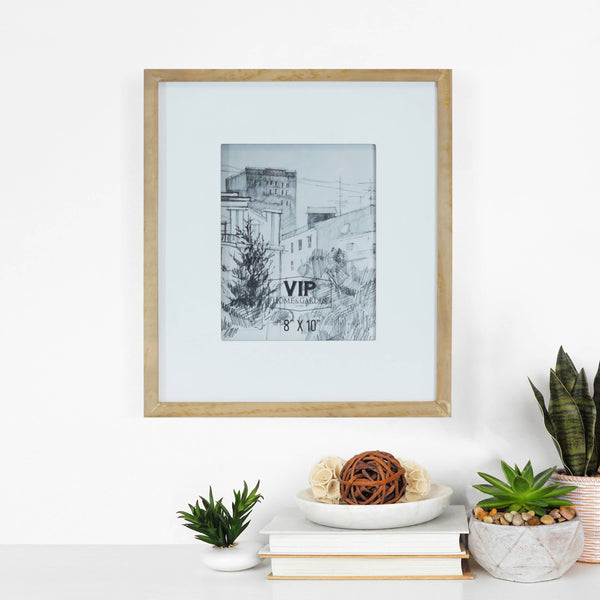 SALE VIP Wood 16.5 in. White 8x10 Photo Frame