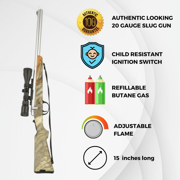 20 Gauge Slug Gun BBQ Lighter