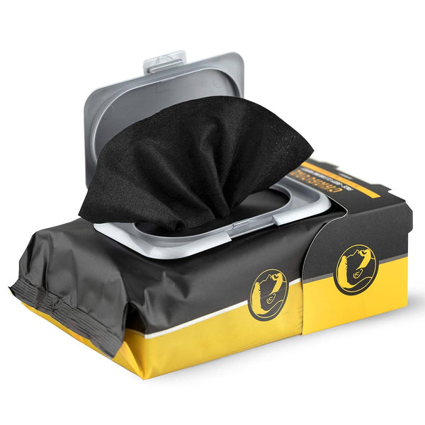 Men's Charcoal Face+ Body Cleansing Wipes