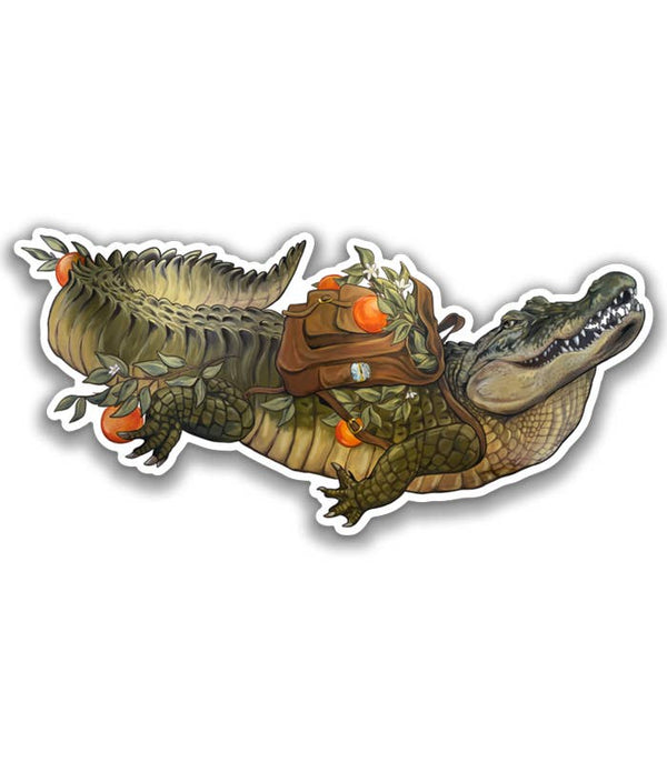 Freehand Freddie Mascot Sticker