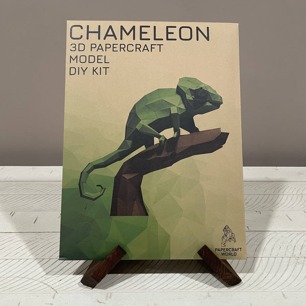 Chameleon 3D PaperCraft Origami Models