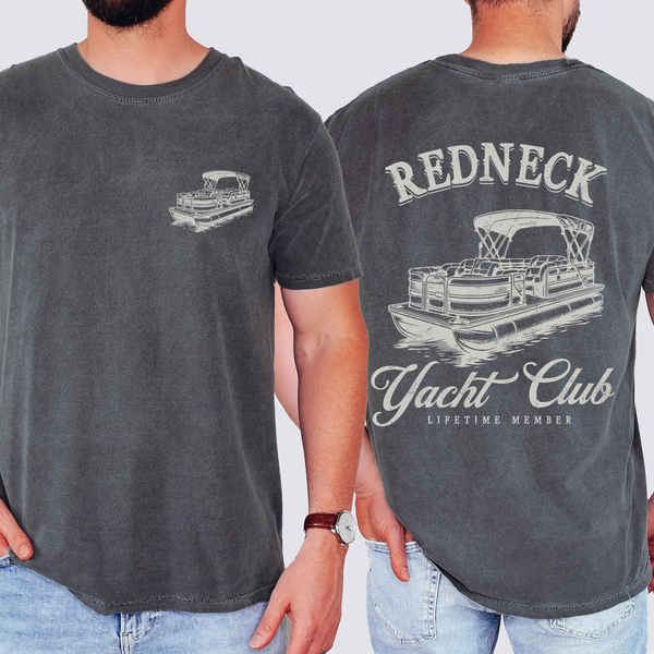 Redneck Yacht Club Boating, Country, Lake Life T-Shirt