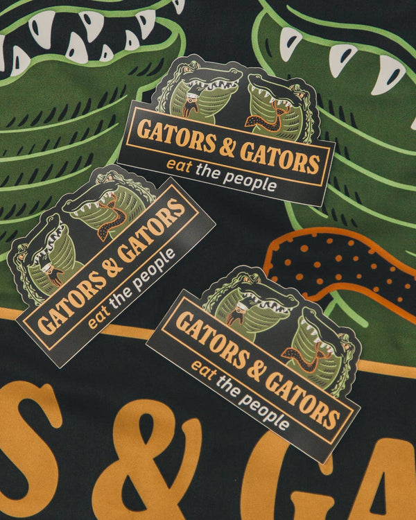 Gators & Gators Bumper Sticker