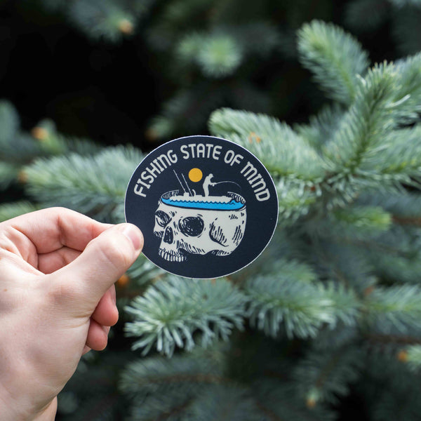 Fishing State Of Mind Kayak Fishing Sticker