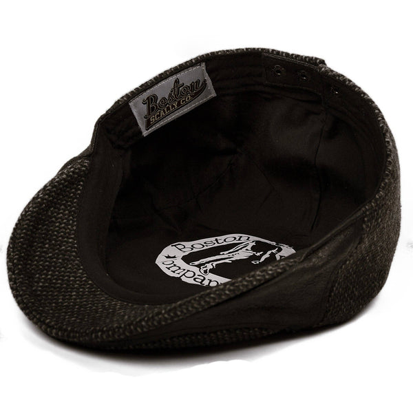 The Brawler Boston Scally Cap - Black