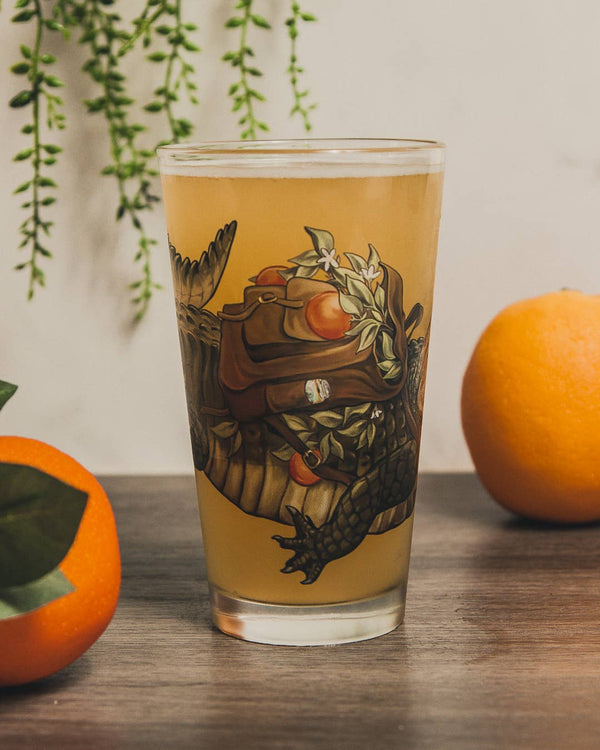 Freehand Freddie Pint Glass