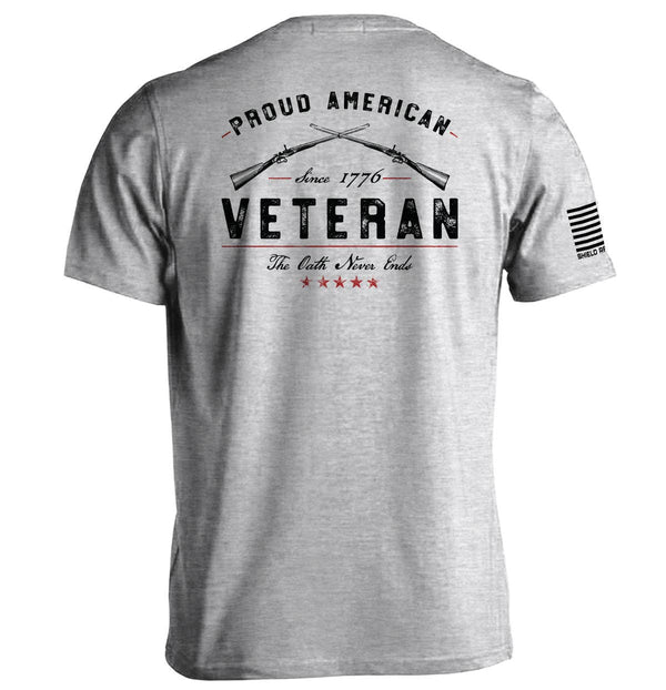 Proud American Veteran The Oath Never Ends