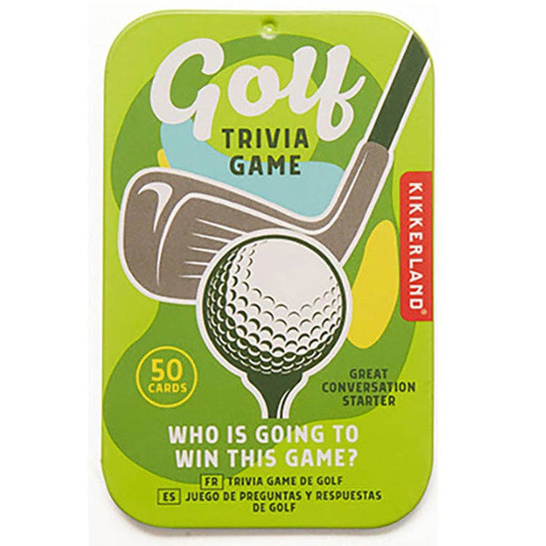 Golf Trivia Game