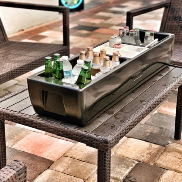 REVO Party Barge Cooler | Deep Black | Made in USA