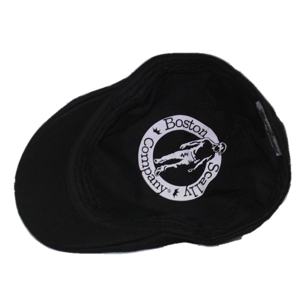 The Scrapper Boston Scally Cap - Black