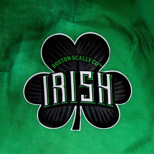 The Irish Boston Scally Cap - White Herringbone