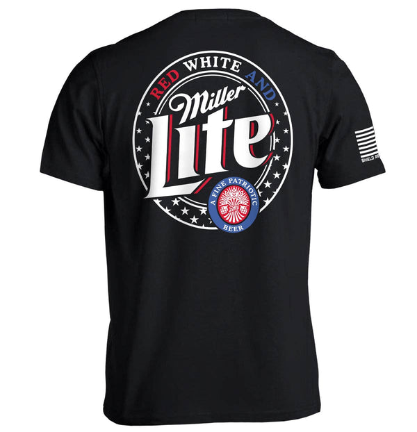 Red White And Miller Lite