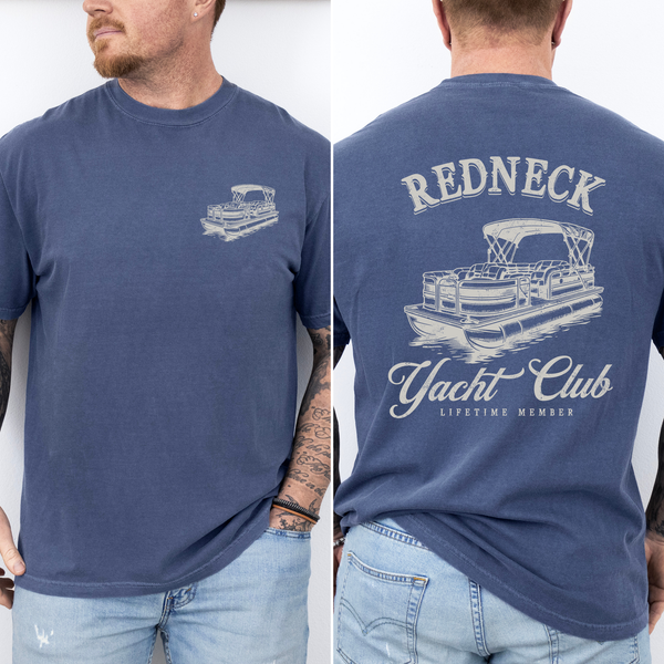Redneck Yacht Club Boating, Country, Lake Life T-Shirt
