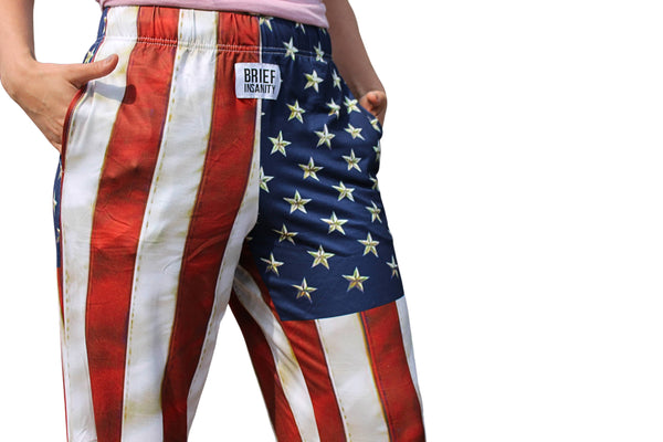 Brief Insanity American Flag Lounge Pants