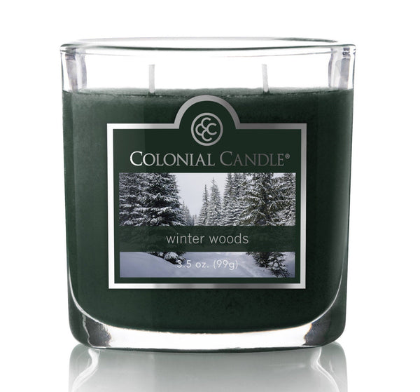 Classic Oval Winter Woods, 2 Wick, 3.5oz
