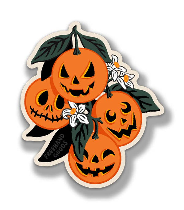 Jack-O-Lantern Sticker