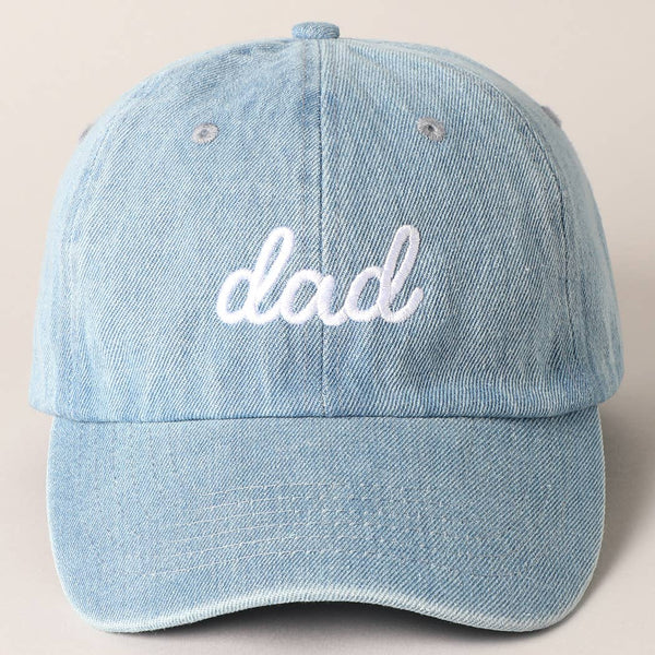 Dad Text Embroidered Father's Day Baseball Cap