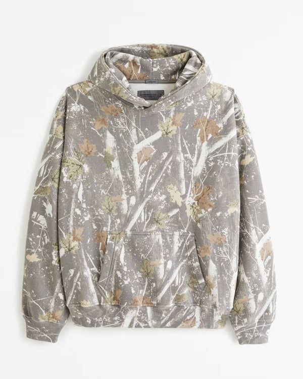 Essential Woodland Camo oversized hoodie -7 colors