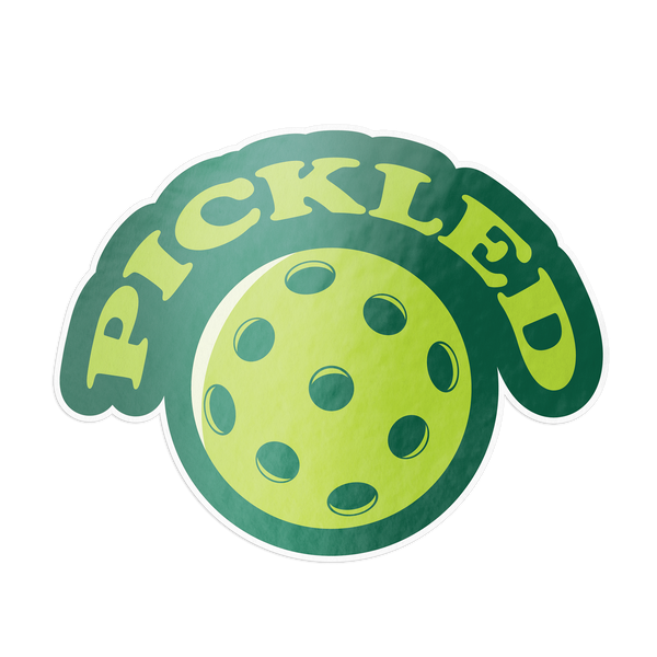 Pickled Pickleball Sticker