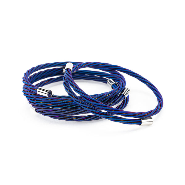 Beats Blue Guitar String Bracelet