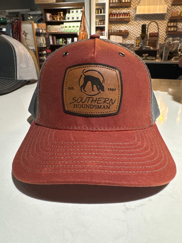 Swamp Cracker hat, southern Houndsman red