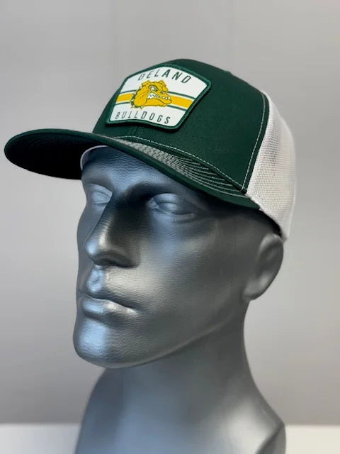 DeLand Apparel Company DeLand Bulldogs Richardson 112 Retro Patch Trucker