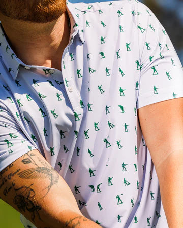 Sunday Swagger Pocket Platoon US Army Polo