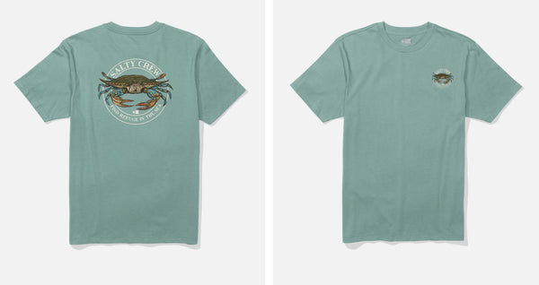 Salty crew jimmy ss tee mackerel