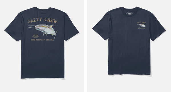 Salty Crew surface classic ss tee navy