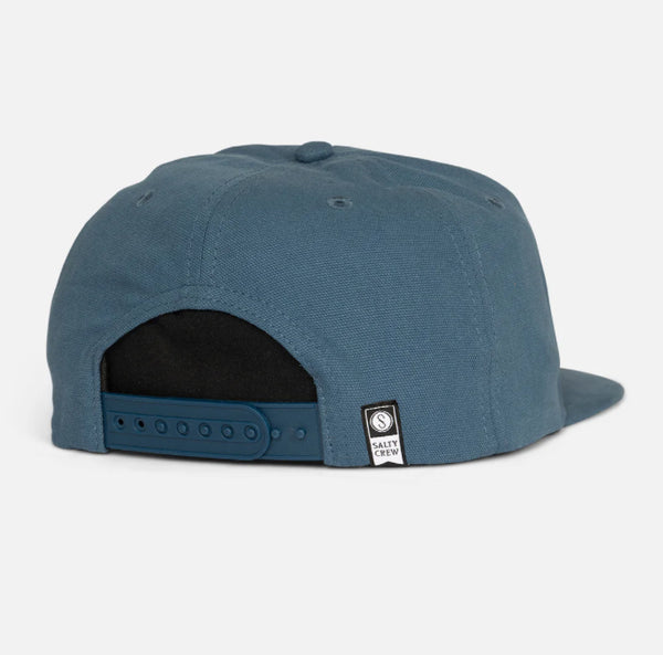 Salty Crew coastal SnapBack channel blue