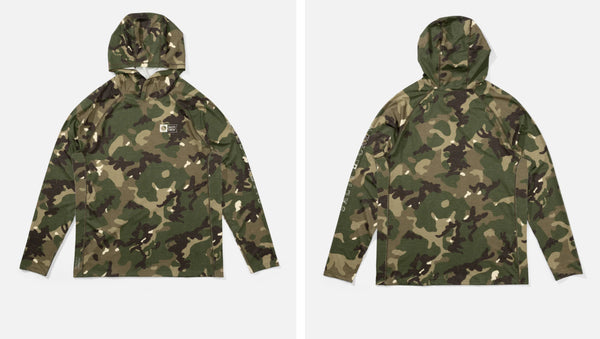 Salty Crew Apex perforated sunshirt camo