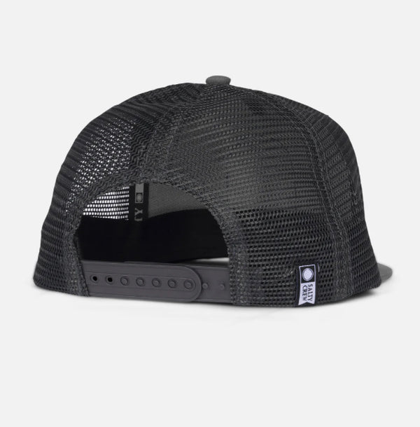 Salty crew Palmdale retro trucker hat charcoal