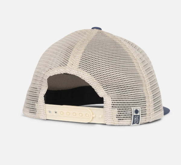 Salty crew diamond marlin boys trucker hat oyster/slate