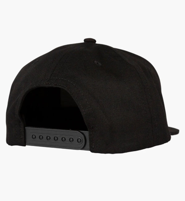 Salty crew ink slinger boys 6 panel hat black