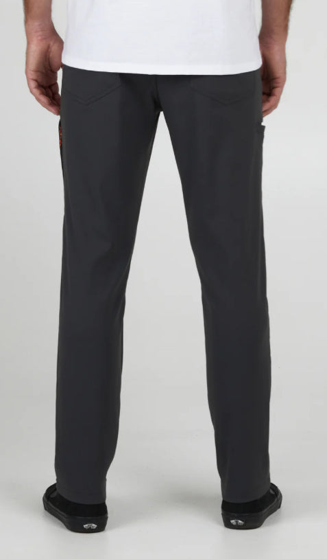 Salty crew midway tech pant charcoal