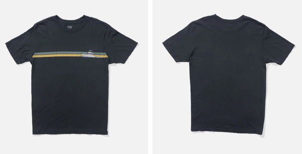 Salty crew Water line ss tee vintage black