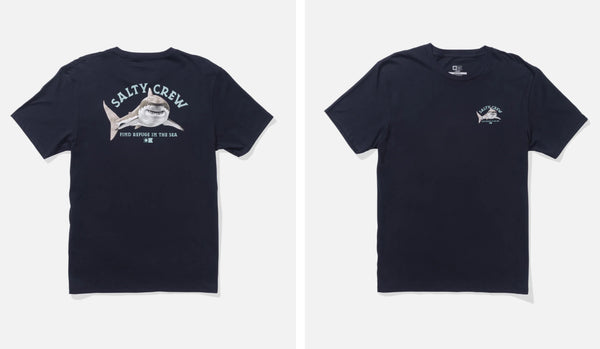 Salty crew Lurking ss tee navy