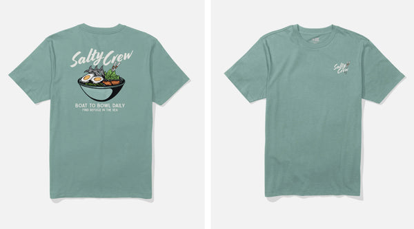 Salty crew Fish bowl ss tee mackerel