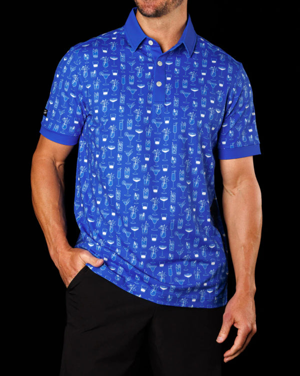 Sunday swagger drinks on me polo