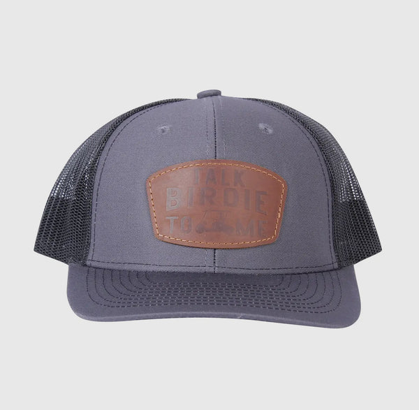 Bourbon Snob Bourbon Whiskey Leather Patch Hat